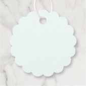 Gefeliciteerd, French Bulldogs Bedankjes Labels (Achterkant)