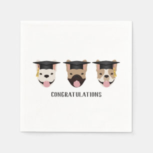Gefeliciteerd, French Bulldogs Servet