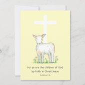 Gefeliciteerd Galatians Scriptlampje Kaart (Voorkant)