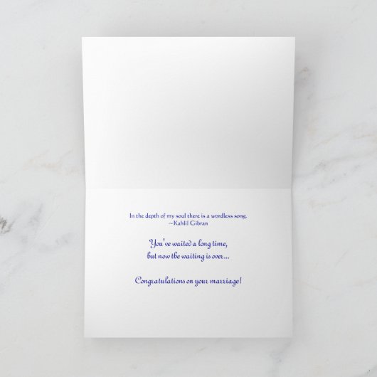 Gefeliciteerd!-Gay Marriage Rainbow House / Quote Kaart (Binnen)