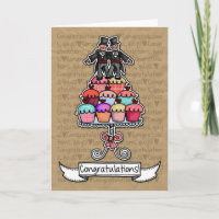 Gefeliciteerd - Gay Wedding Couple cupcakes