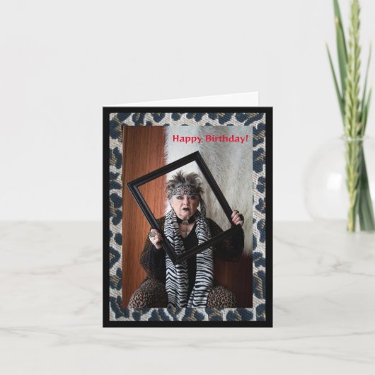 Gefeliciteerd, geboren in de jaren vijftig kaart (Voorkant)