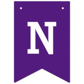 Gefeliciteerd gekleurde wimpel banner feestvlaggen (Derde vlag)