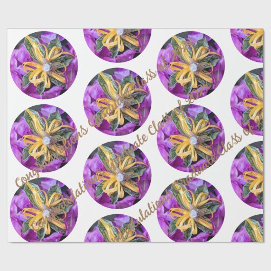 Gefeliciteerd geld cadeaupapier (Vlak)