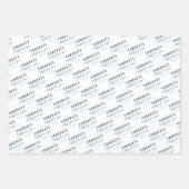 Gefeliciteerd Gelukkig Voor Jou Inpakpapier Set Vel (Voorkant 2)