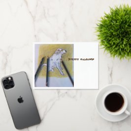 Gefeliciteerd! Gelukkige Kleuring! Folie Wenskaart