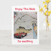 GEFELICITEERD = GENIET VAN DE RIT KAART (Gele Bloem)