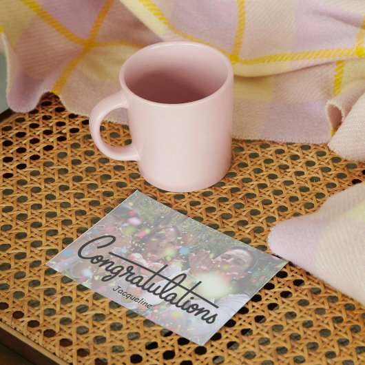 Gefeliciteerd Gepersonaliseerde Kaart