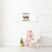 Gefeliciteerd Geslaagd 2.5x6 Vinyl Banner (Insitu)