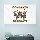 Gefeliciteerd Geslaagd 6x10 Vinyl Banner (Beurs)