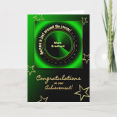 GEFELICITEERD/GESLAAGD - ABSTRACT KAART (Voorkant)