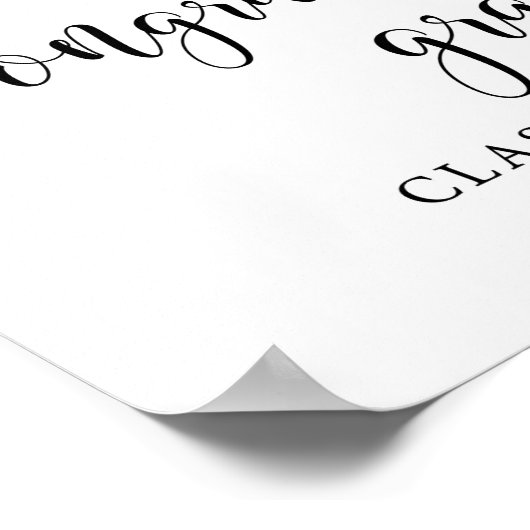 Gefeliciteerd Geslaagd | Diploma Feest Decoratie B (Hoek)