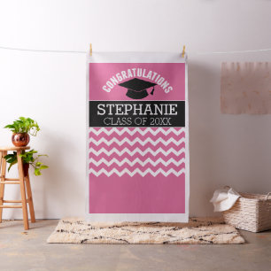 Gefeliciteerd Geslaagd Foto Achtergrond Afstuderen Stof