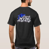 Gefeliciteerd Geslaagd Moderne Eenvoudige Script M T-shirt (Achterkant)