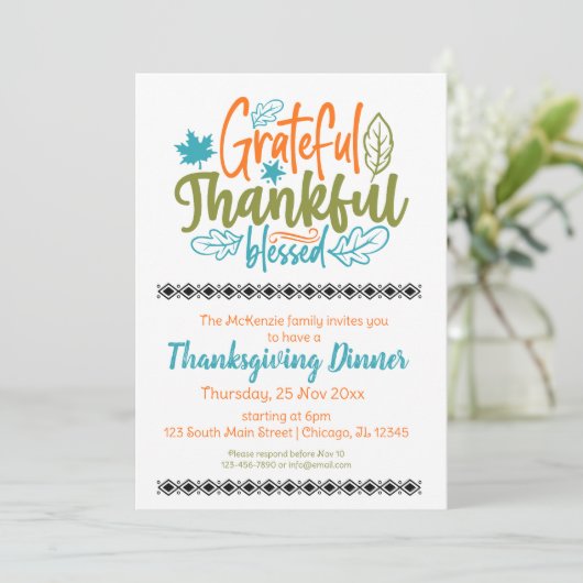 Gefeliciteerd, gezegend kaart (Staand voorkant)