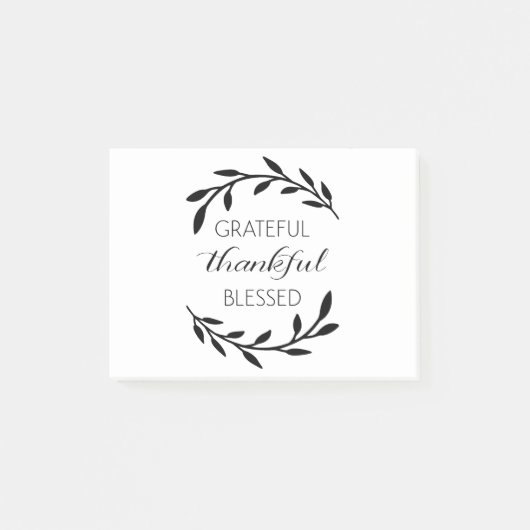 Gefeliciteerd, gezegend post-it® notes (Voorkant)