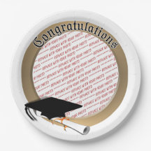 'Gefeliciteerd' Gold Afstuderen Photo Lijst