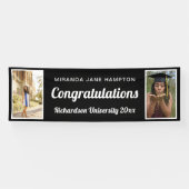 Gefeliciteerd GraduatePhoto Spandoek (Horizontaal)