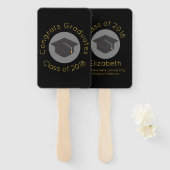 Gefeliciteerd Graduates Class van 2018 Handwaaier (Voorkant en achterkant)