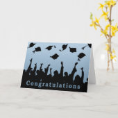 Gefeliciteerd Graduates Kaart (Gele Bloem)