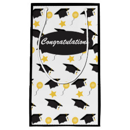 Gefeliciteerd Graduation Cap ballonpatroon Klein Cadeauzakje