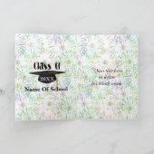 Gefeliciteerd Graduation Cap Foto Kaart (Binnen)