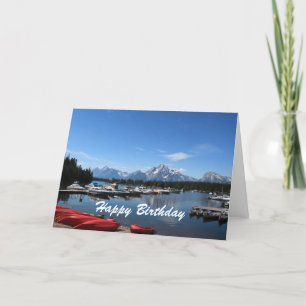 Gefeliciteerd, Grand Teton National Park Kaart