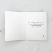 Gefeliciteerd, Granddochter Custom Name Kaart (Binnen)