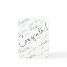Gefeliciteerd! (Groen/Wit interieur)