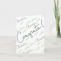 Gefeliciteerd! (Groen/Wit interieur)