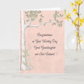 Gefeliciteerd grootdochterHusband Kaart (Gele Bloem)