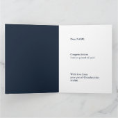 Gefeliciteerd, grootson Grandmoeder BIG Kaart (Binnen)