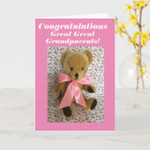 Gefeliciteerd Grote grootouders kaart (Gele Bloem)