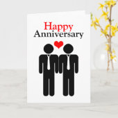 Gefeliciteerd, Happy Jubileum Gay ThGefeliciteerd Kaart (Gele Bloem)