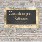 Gefeliciteerd! Heldere, aangepaste Pensioenbanner Spandoek