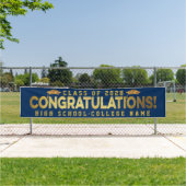 Gefeliciteerd het Afstuderen van de Aangepaste Sch Spandoek (Insitu)