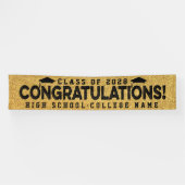 Gefeliciteerd het Afstuderen van de Aangepaste Sch Spandoek (Horizontaal)