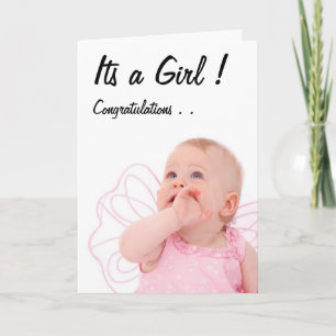 Gefeliciteerd, het is een meisje, Kaart