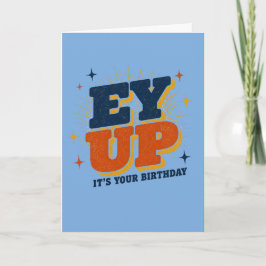 Gefeliciteerd, het is je verjaardag Yorkshire kaar Kaart