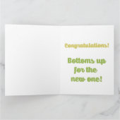 Gefeliciteerd. Het sperma is sterk bij deze Kaart (Binnen)