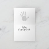 Gefeliciteerd High Five elke prestatie Kaart (Binnen)