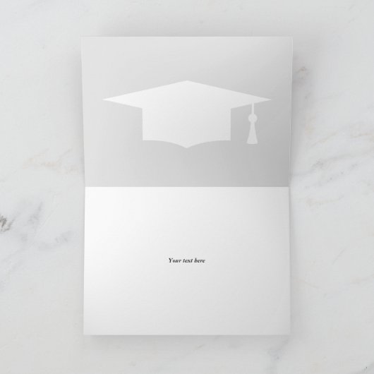 Gefeliciteerd High School afstuderen Class 2025 Kaart (Binnen)