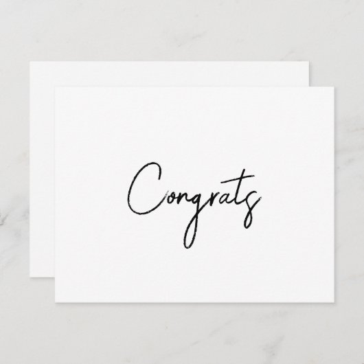 Gefeliciteerd Homeowner Post Sluiten Kaart (Voorkant / Achterkant)