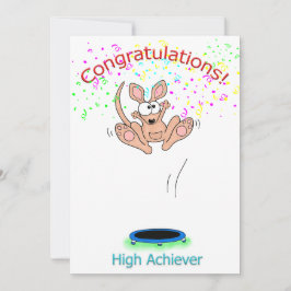 Gefeliciteerd hoogvlieger  kaart
