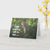 ** GEFELICITEERD** HOORDE DE KAART "GOED NIEUWS" (Gele Bloem)