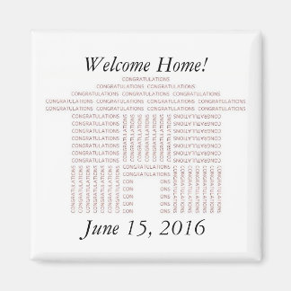 Gefeliciteerd Huis Custom Magnet