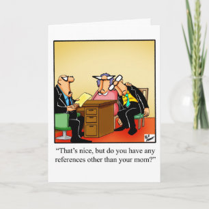 Gefeliciteerd Humor New Job Wenskaart Kaart