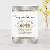 Gefeliciteerd Huwelijk Felicitatiekaart Mijnheer e Kaart (Gele Bloem)