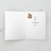 Gefeliciteerd, ik ben trots, Cute Otter Animal Kaart (Binnen)