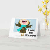 GEFELICITEERD, IK BEN ZO BLIJ MET "JOU" KAART (Gele Bloem)